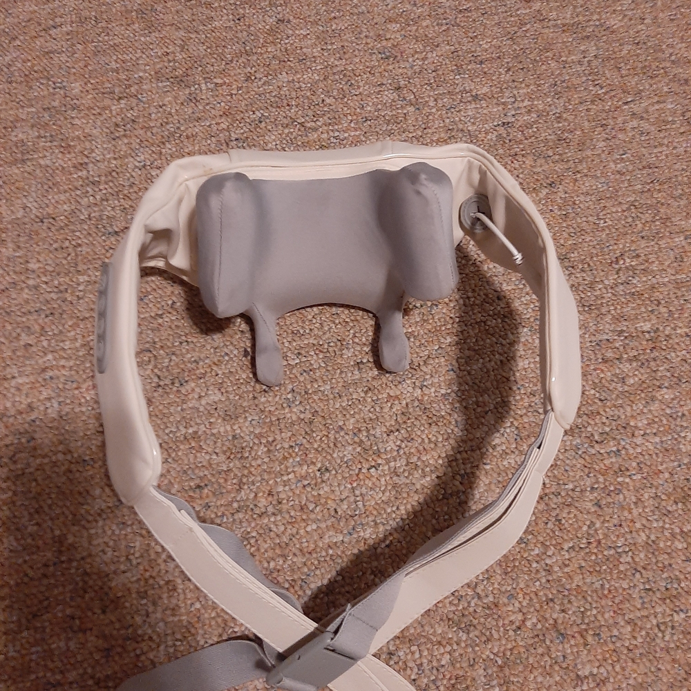 Neutral Beige and Light Gray Neck/Shoulder Massager